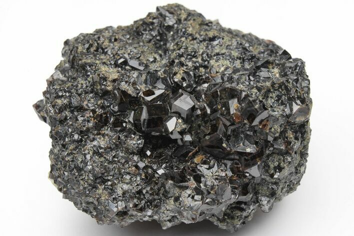 Gemmy, Sharply Terminated Garnet Cluster - Pakistan #213359